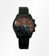 Reloj Infinity Crono-Negro Doble Tono